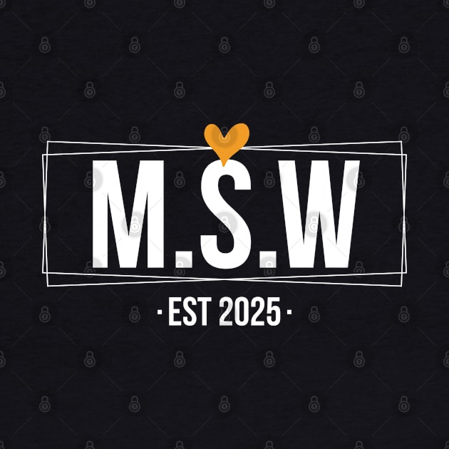 msw est 2025 by Pharmacy Tech Gifts